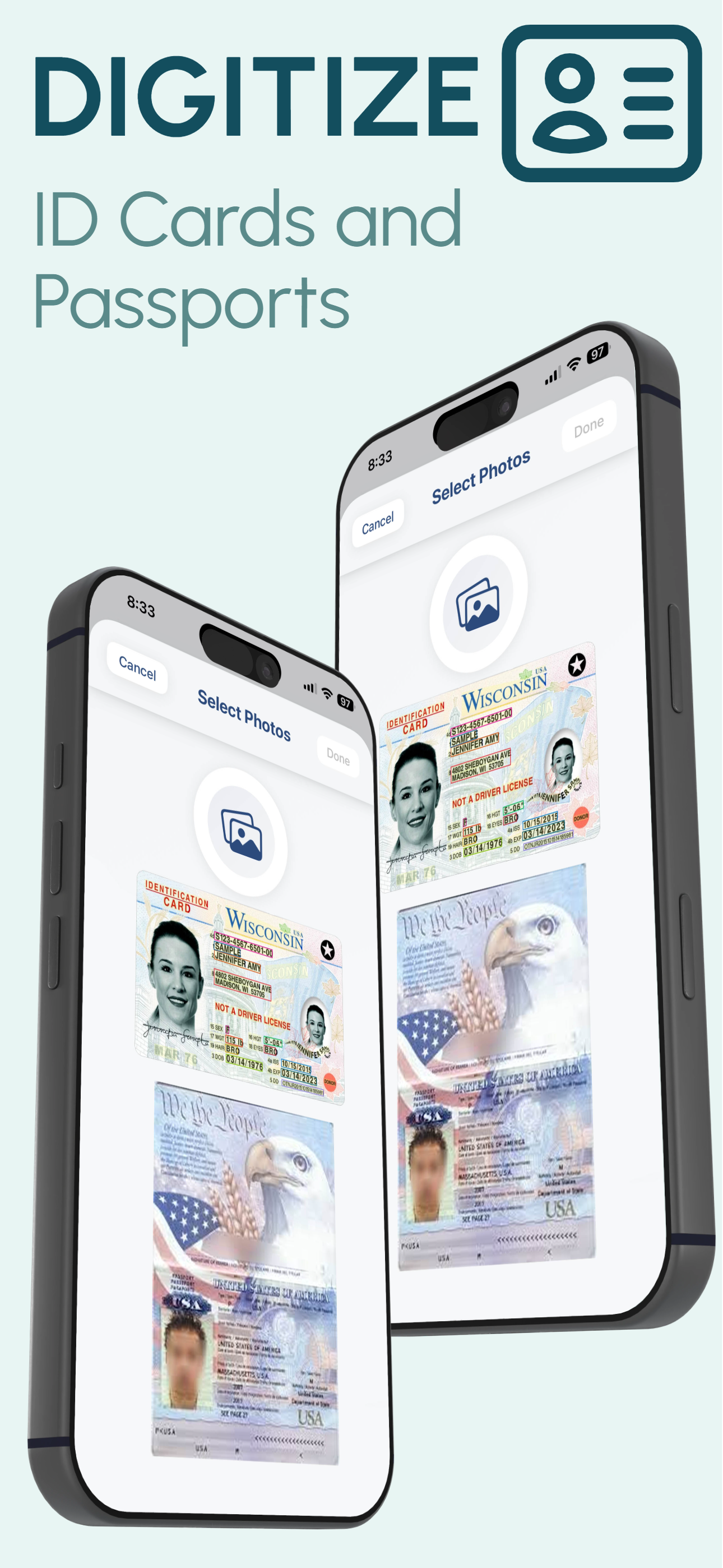 Digitize ID Cards